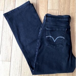 👖Levi’s Perfectly Slimming/512 Bootcut Black Jeans 👖